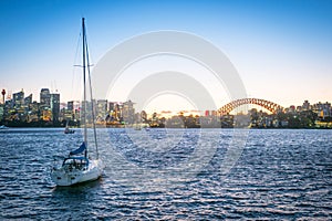 Sydney Skyline at Sunset