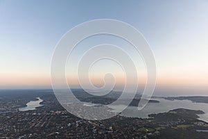 Sydney suburbs from the air