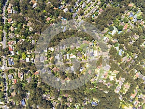 Sydney suburbs from the air