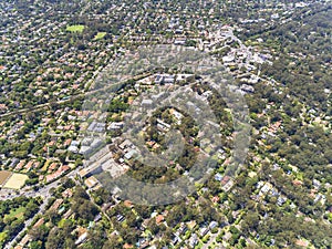 Sydney suburbs from the air