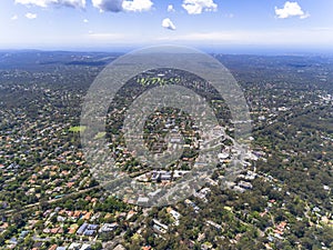 Sydney suburbs from the air