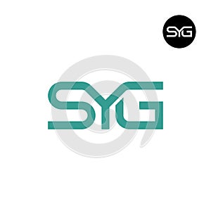 SYG Logo Letter Monogram Design