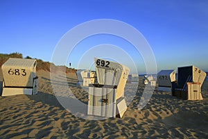 Sylt beach chairs