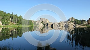 Sylvan Lake in the Black Hills of South Dakota