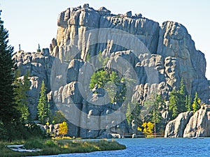 Sylvan Lake Landscape in South Dakota