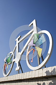 Symbol for a bicycle