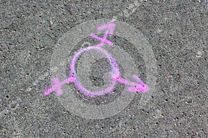 Symbol of bisexuality
