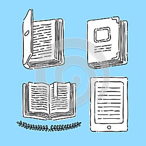 Symbol Book Vector Illustration