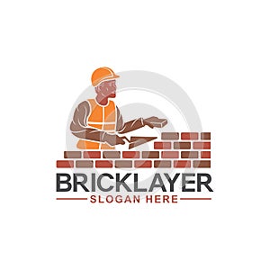 Symbol of brick layer service