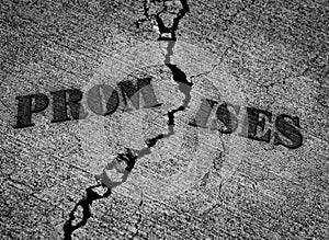 Symbol for Broken Promises photo