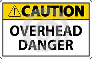 Symbol Caution Sign Overhead Danger