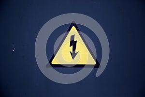 Symbol danger electricity