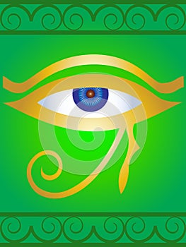 Symbol the Egyptian eye