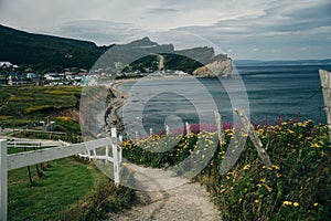 the symbol of the Gaspesie, a region of Quebec (Canada) from Cape Mont Joli