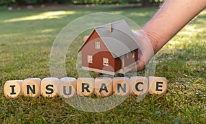 Symbol for a house insurance.