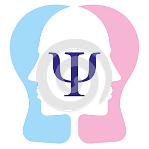 Symbol icon of the academic disciplinary psychology science