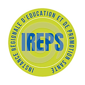 Symbol IREPS regional authority for education and health promotion in France