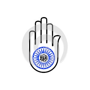 Symbol of Jainism- Ahimsa