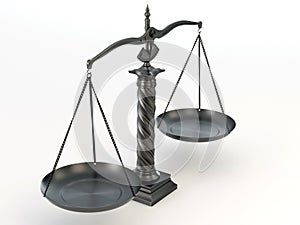 Symbol of justice. Scale