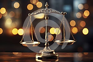 Symbol of law and justice, law and justice concept