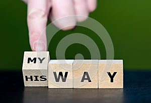 Symbol for loosing faith. photo