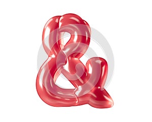 symbol made of bizarre balloons