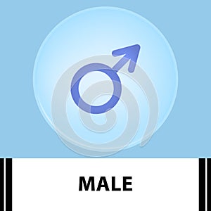 Symbol of Male