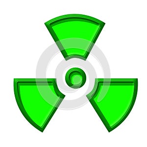 Symbol of nuclear danger