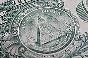 Symbol On One Dollar