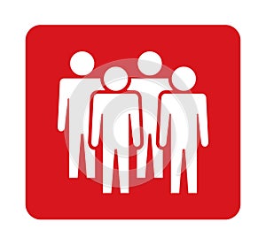 Symbol, people icon.