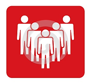 Symbol, people icon.