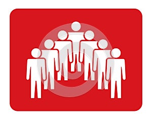 Symbol, people icon.