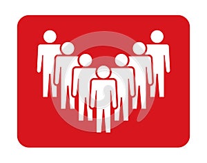 Symbol, people icon.