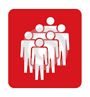 Symbol, people icon.