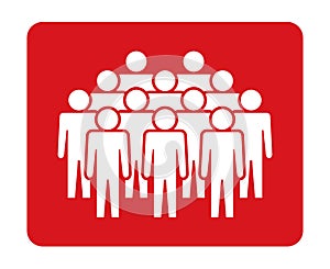 Symbol, people icon.