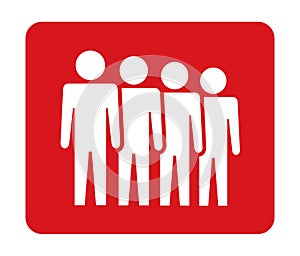 Symbol, people icon.