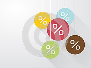 Symbol percent discounts