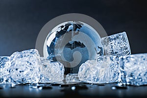 Symbol photo ice age