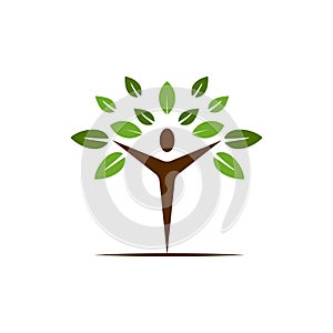symbol of plants that grow and develop