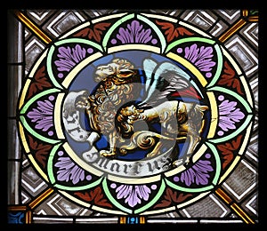 Symbol of the Saint Mark the Evangelist