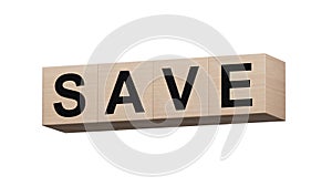 Symbol for saving or spending money. Dice form the word 