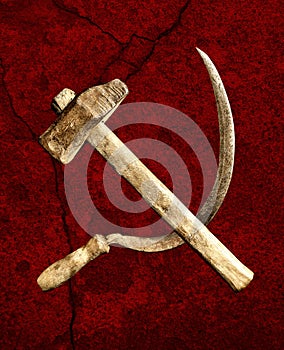 Symbol of the USSR hammer and sickle