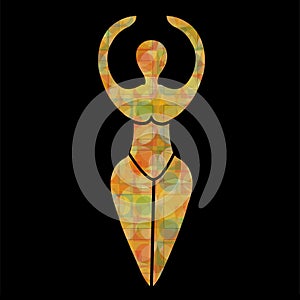 Symbol of the Wicca goddess