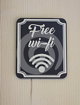 Symbol for WiFi or WLAN access