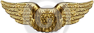 Symbolic Golden Wings