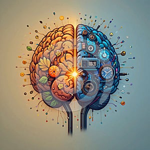 Mindfulness versus Productivity: A Divided Brain of Calm and Chaos