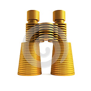 Symbolic money's binoculars