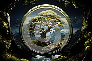 Symbolic representation of the tree of life