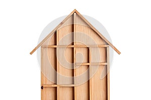 Symbolic wooden house