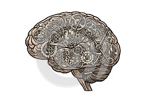 Symbolizing the blending of human cognition with technological